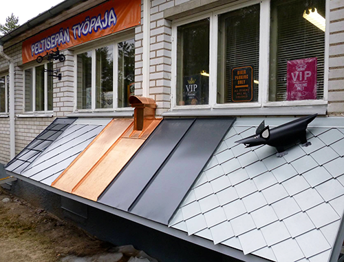 Toimistomme ja verstaamme Hangossa